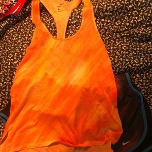 Nike Tank and matching Nike shorts